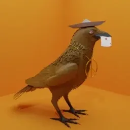 3D CROW avatar